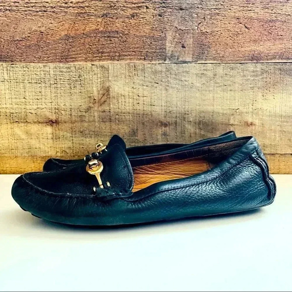 Coach Leather Arlene Turnlock Driver Moccasins - Picture 4 of 10